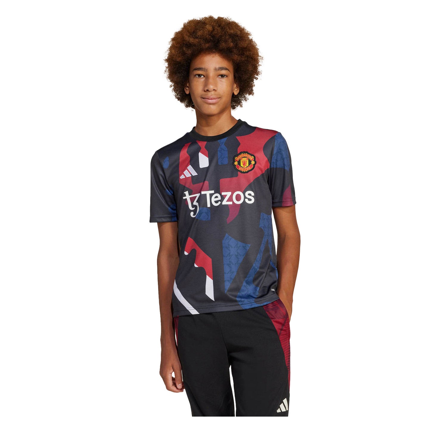 adidas  Manchester United Pre-Match Shirt Kids
