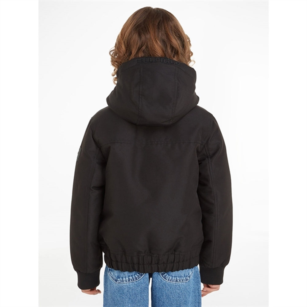 Tech Jakke Black - Tommy Hilfiger → Luksusbaby.dk