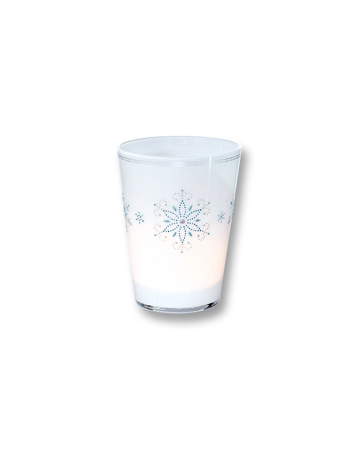 Crystal-Sticker WINTER 5-teilig in bunt
