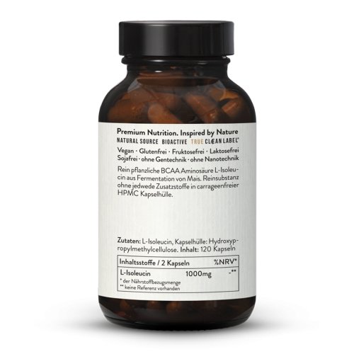 Sunday Natural Products  L-Isoleucin 500 mgKapseln