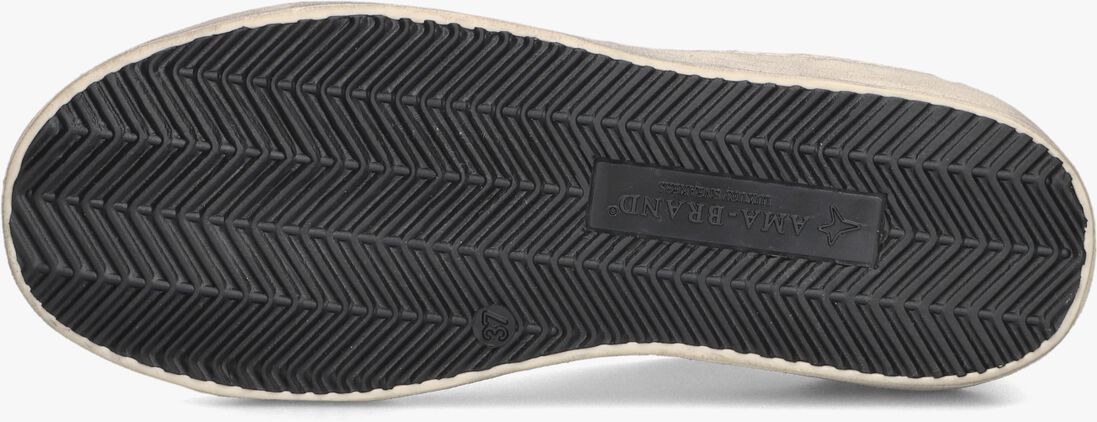 witte ama brand deluxe lage sneakers slam