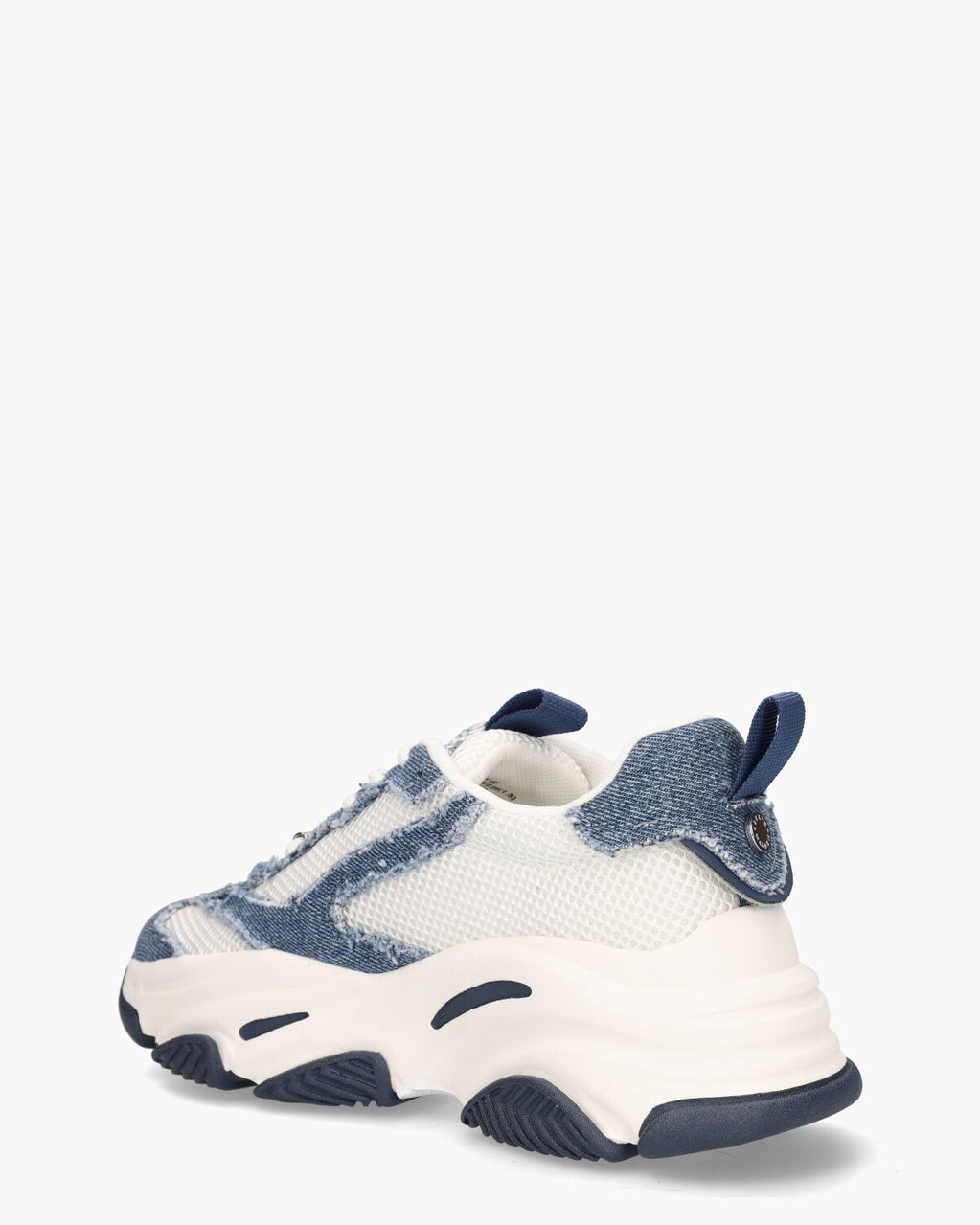 Steve Madden Possession-E Jeansblauw/Wit Damessneakers