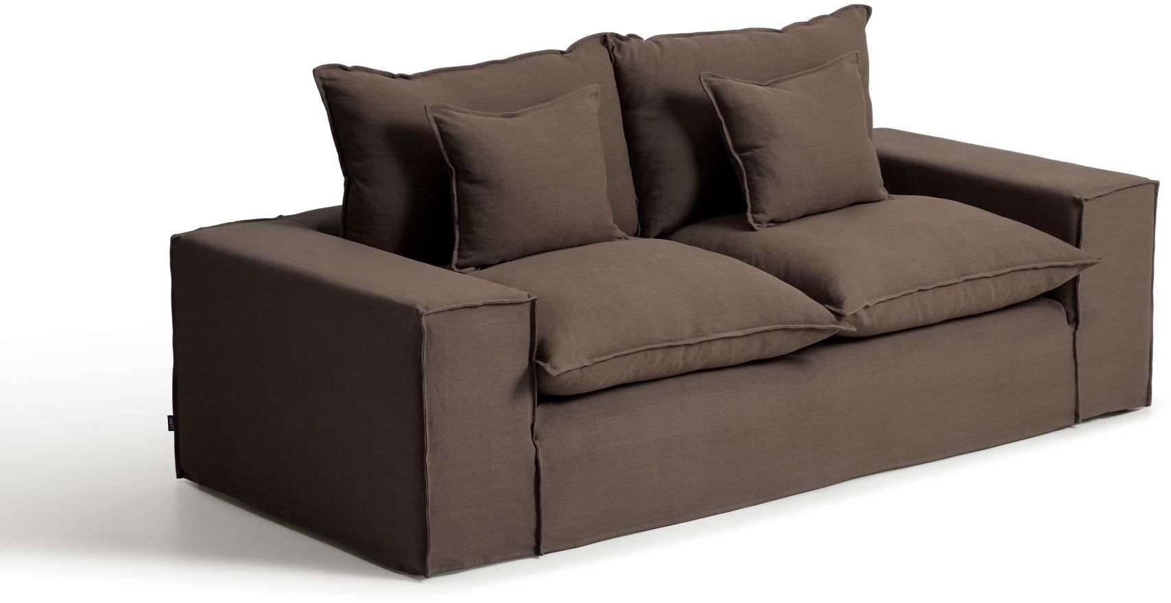 Kave Home Anarela Taupe 2-Zitsbank