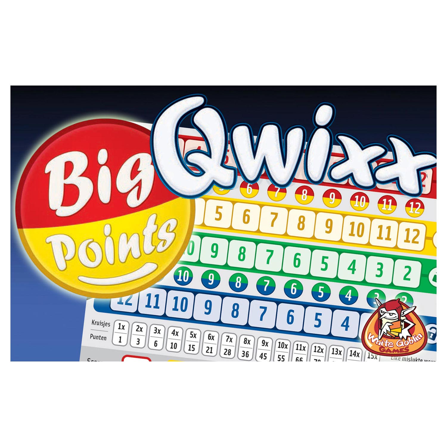 Qwixx Uitbreiding - Big Points