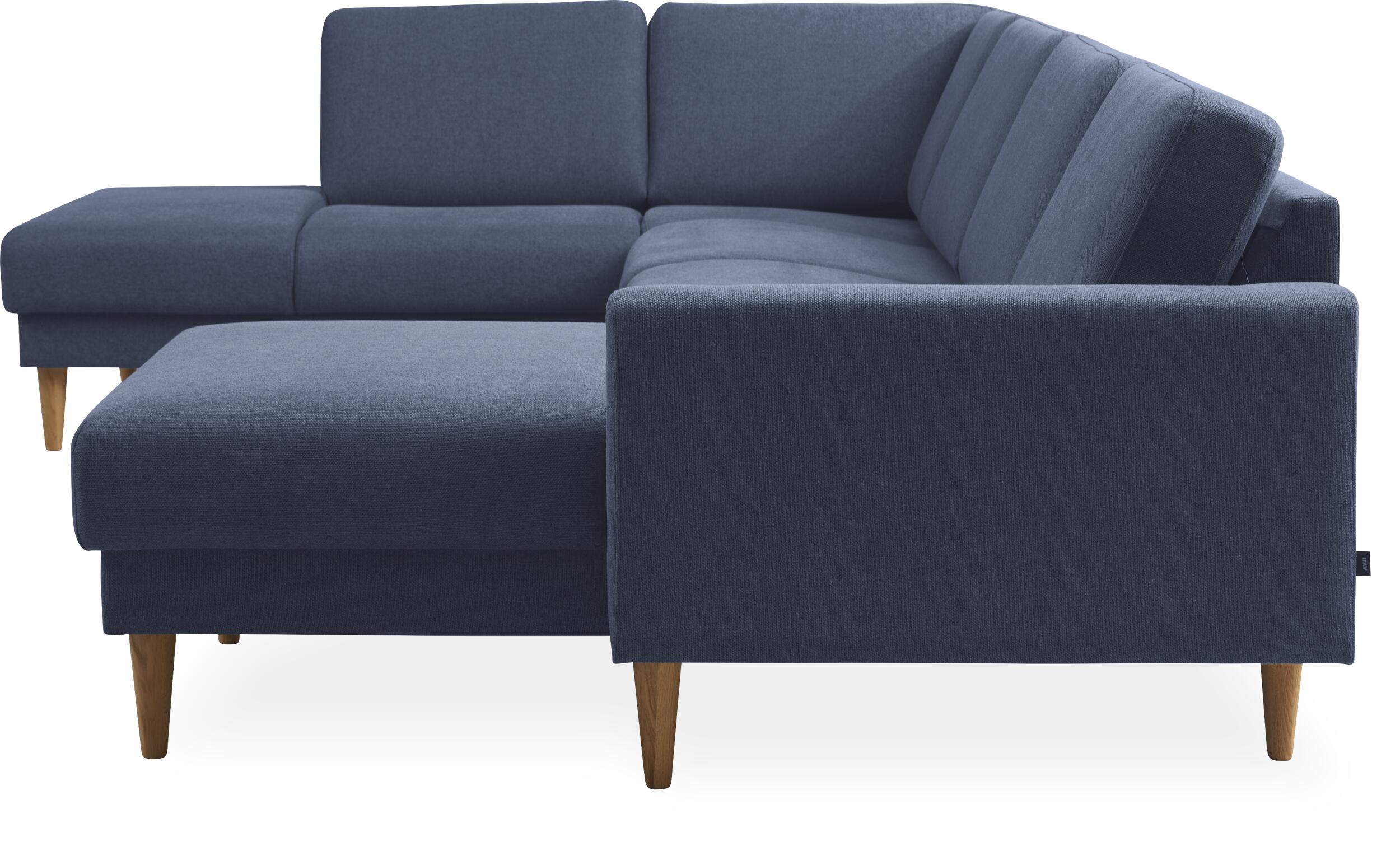 Linea højrevendt hjørnesofa med chaiselong