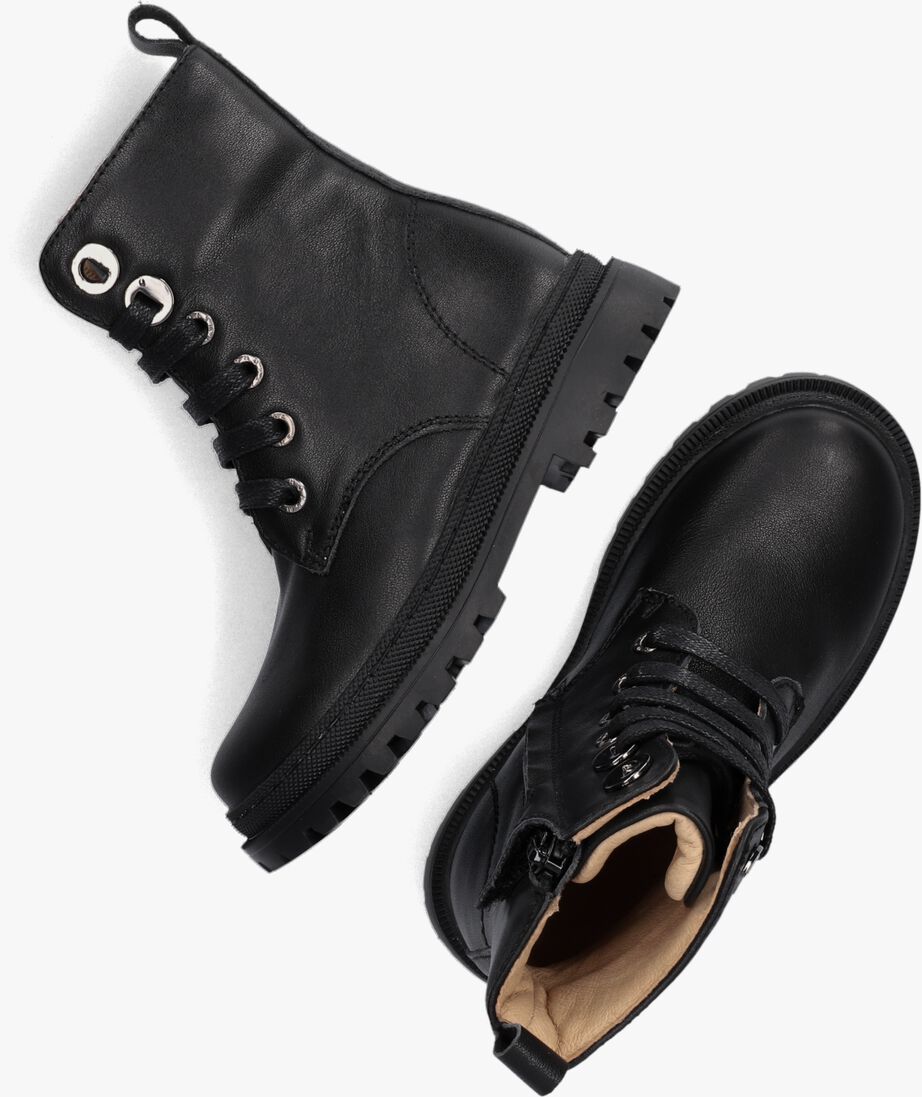 SHOESME zwarte shoesme veterboots nt21w005