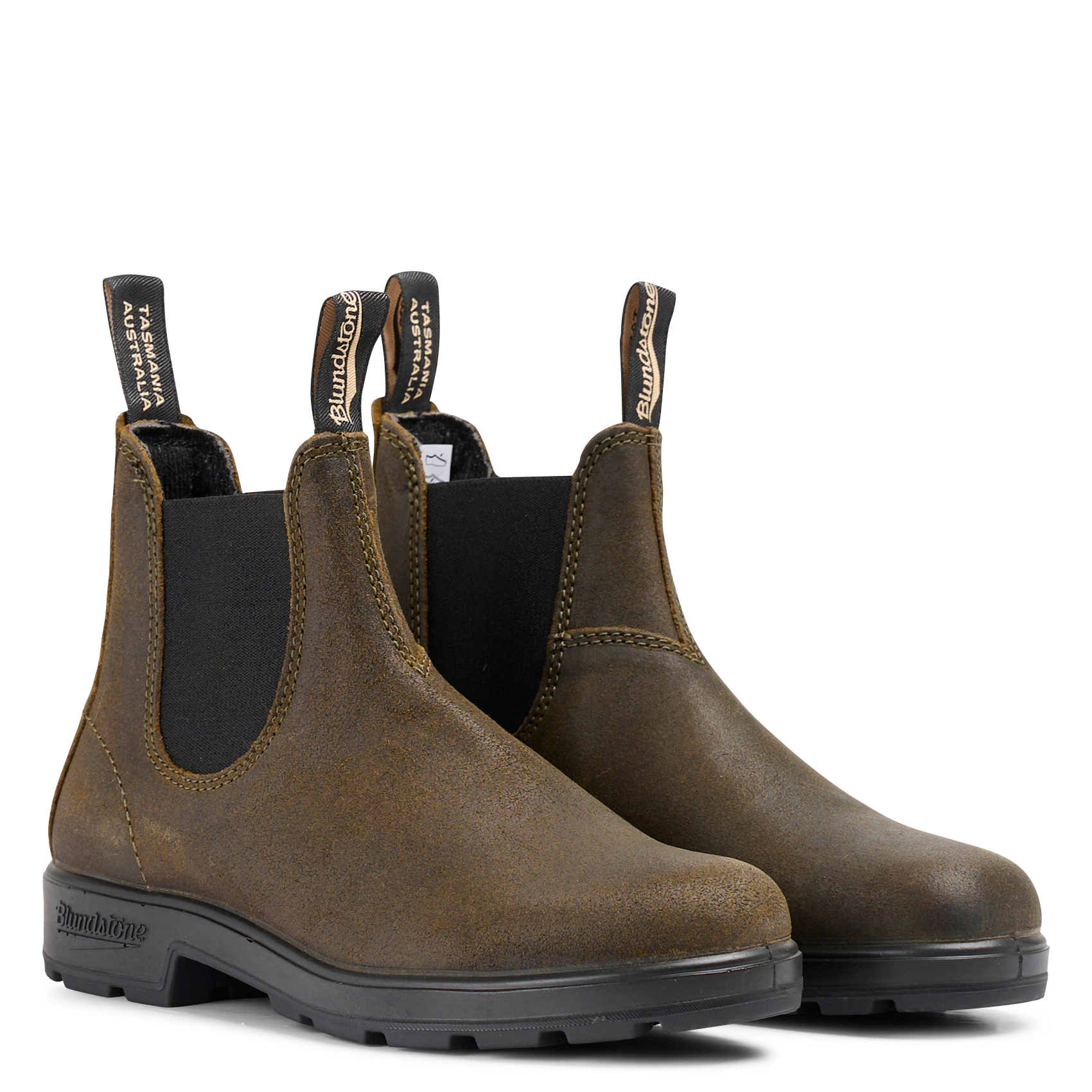ORIGINAL CHELSEA - Boots en cuir mélangé | Kaki