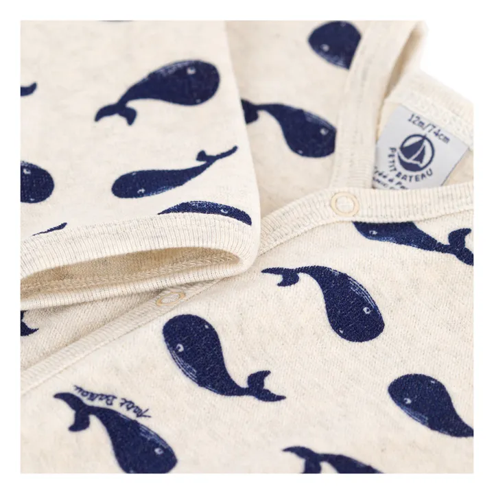 Petit Bateau Pyjama Musha Velours | Grège