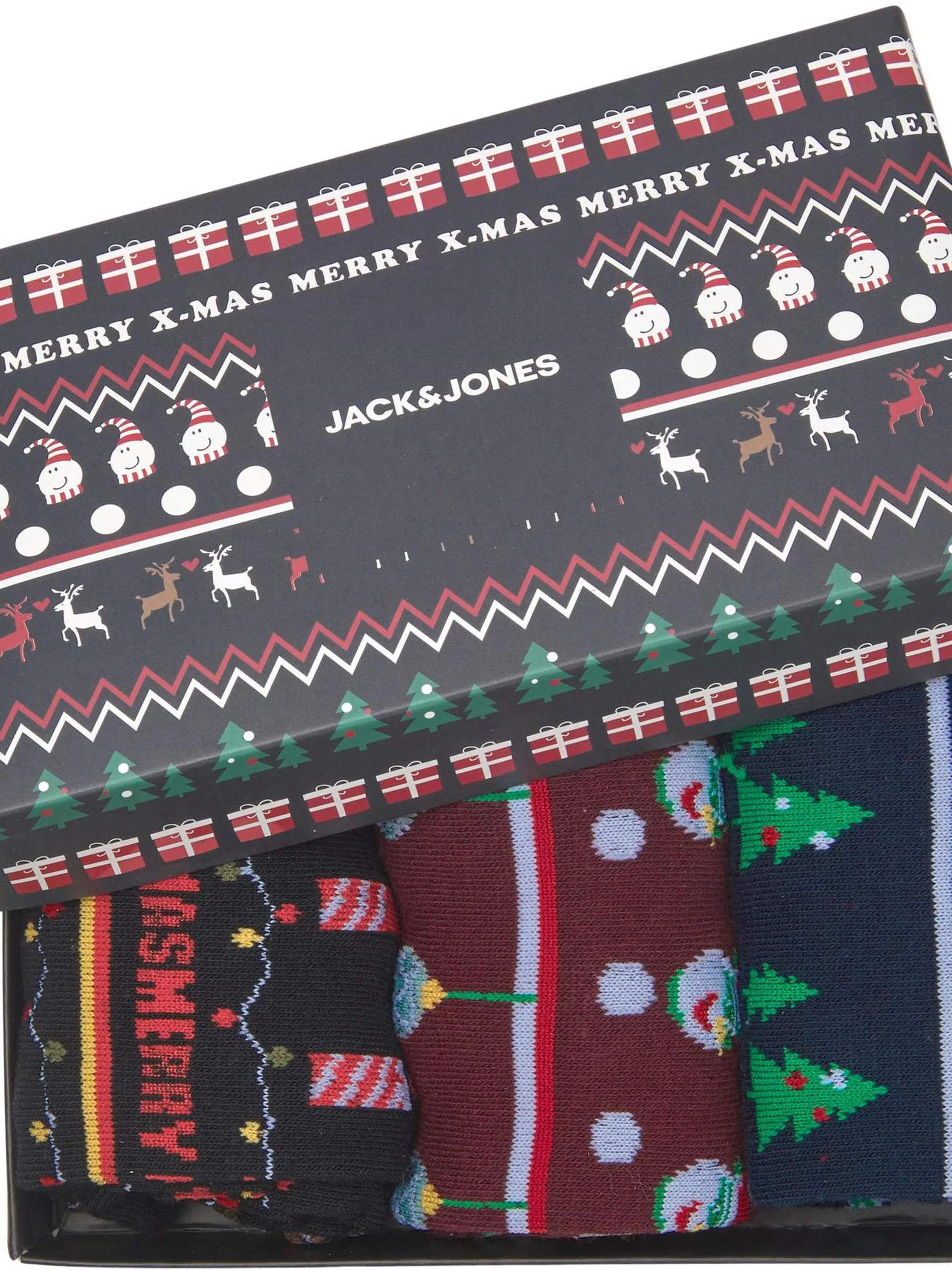 Jack&Jones JACJINGLE SOCKS GIFTB Weihnachtssocken