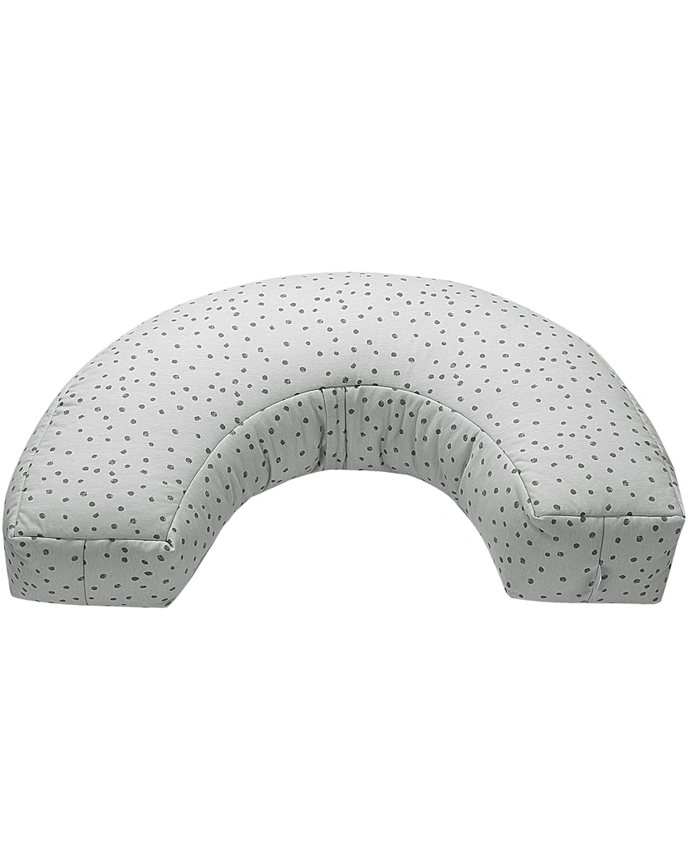 Stillkissen mit Bezug DANCING DOTS in urban grey