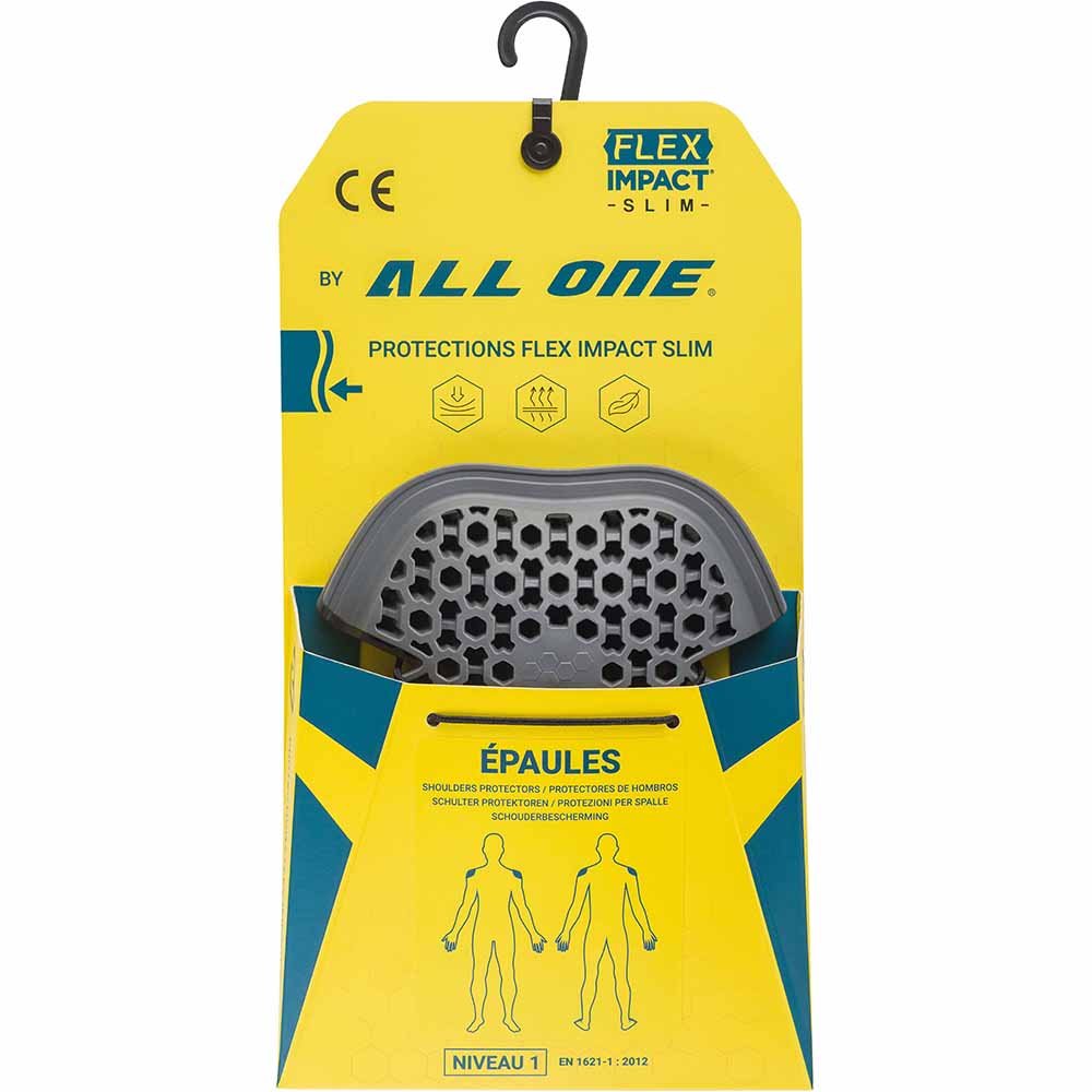 All One - Protections épaules Flex Impact Slim niveau 1 Gris