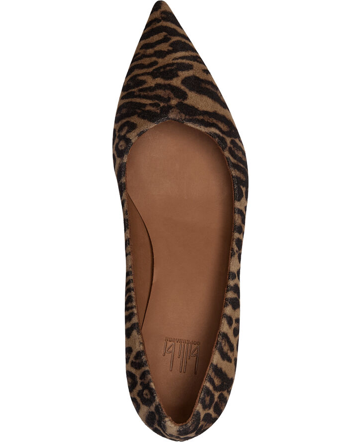 Billi Bi Pump - A8087 Leopardo cuoio suede 542