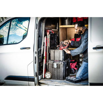 SKIL Middelgrote stapelbare gereedschapskoffer met universele insert