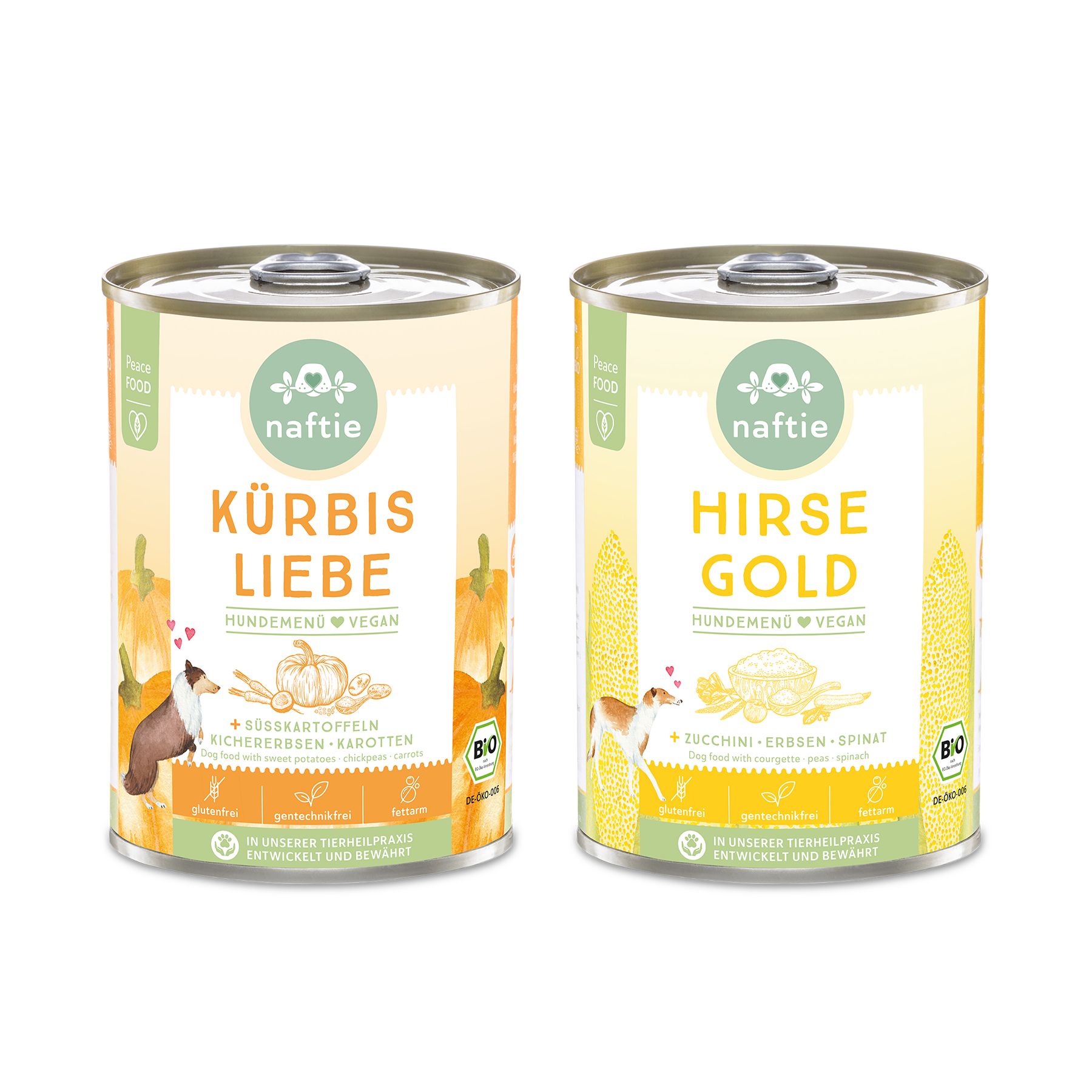 naftie Veganes Nassfutter Mischpaket neue Sorten