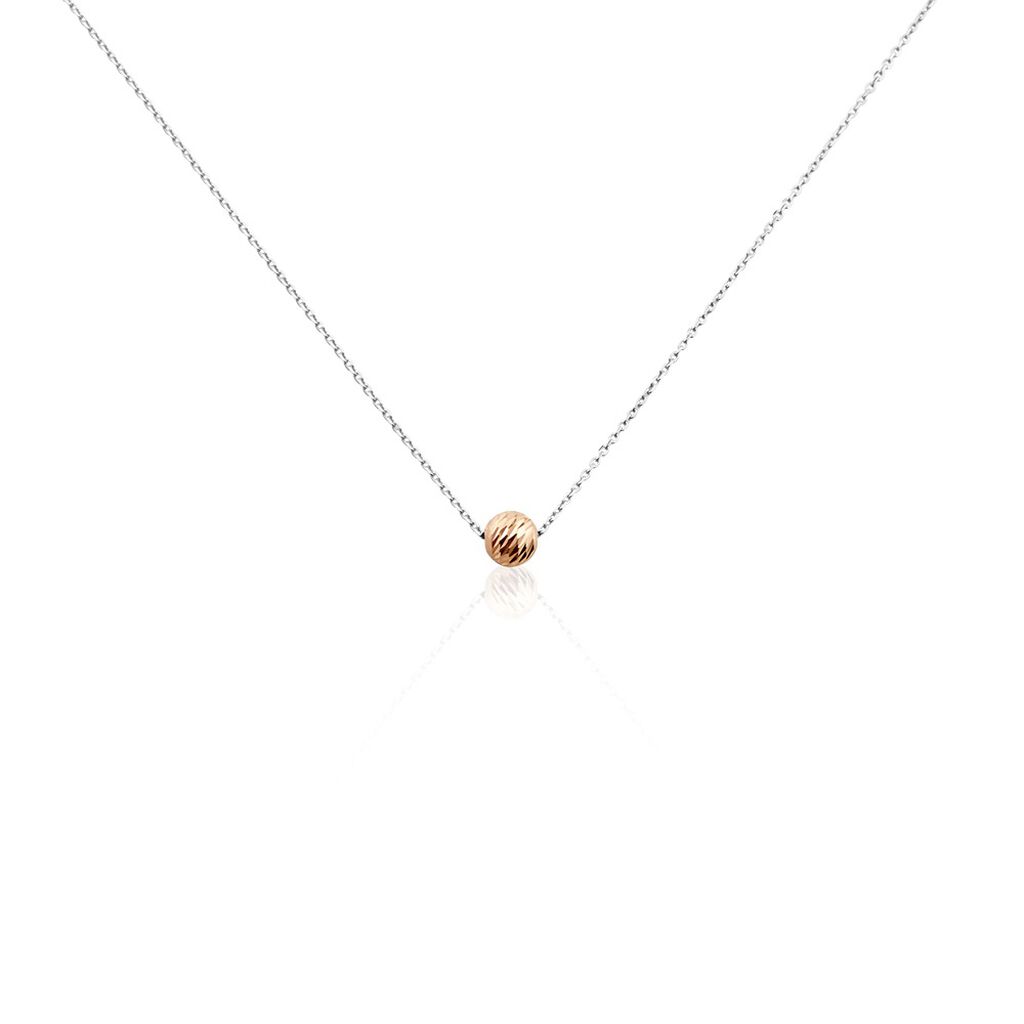 Collier Argent Bicolore Ramiro
