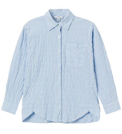Name It Hemd - NkfDustripes - Chambray Blue