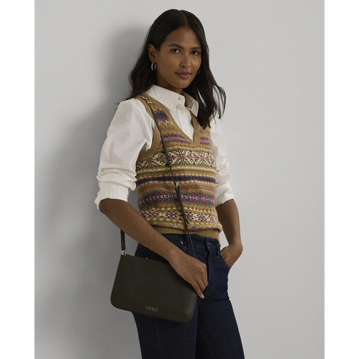 Lauren Ralph Lauren NTRL SMTH/WEB-LANDYN-CXB-MED Dark olive