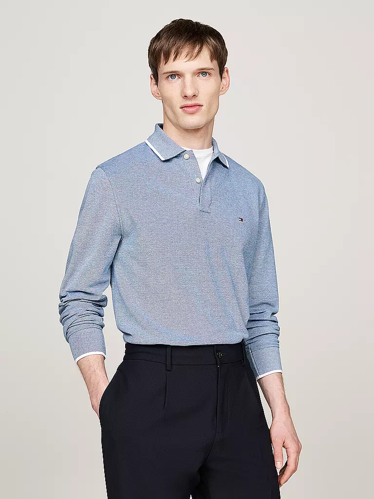 TOMMY HILFIGER Poloshirt hellblau