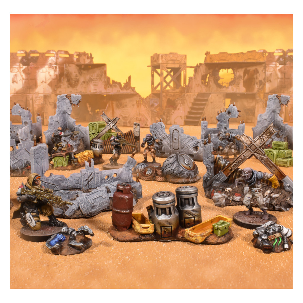Terrain Crate: Sci-Fi Terrain - Deadzone Ruins