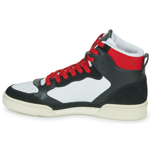 Polo Ralph Lauren - POLO CRT HGH-SNEAKERS-HIGH TOP LACE Negro / Blanco / Rojo