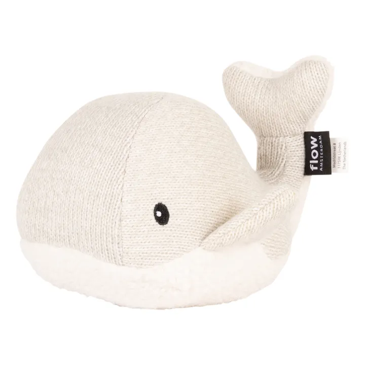 Flow Peluche veilleuse Baleine Moby | Gris