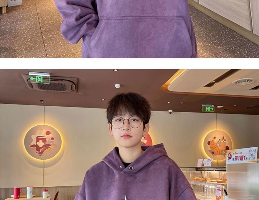 farrahces - Star Accent Hoodie