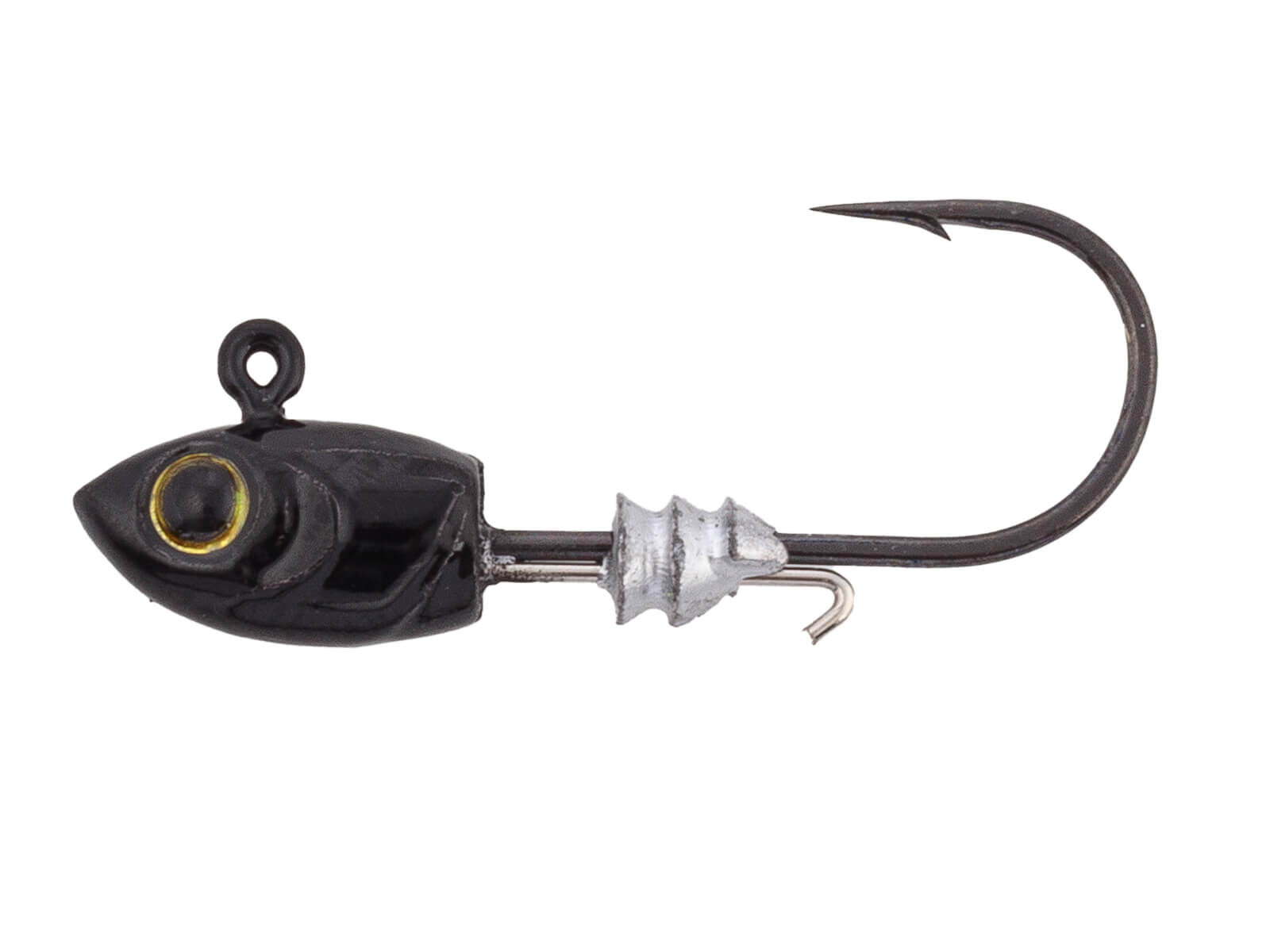 Micro Shad HeadZ - Black (0.9g - 1/32 oz.)(Z-Man)