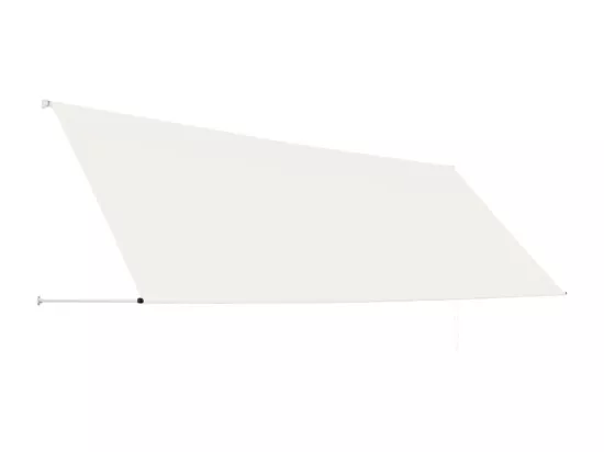 Auvent rétractable 400x150 cm Crème
