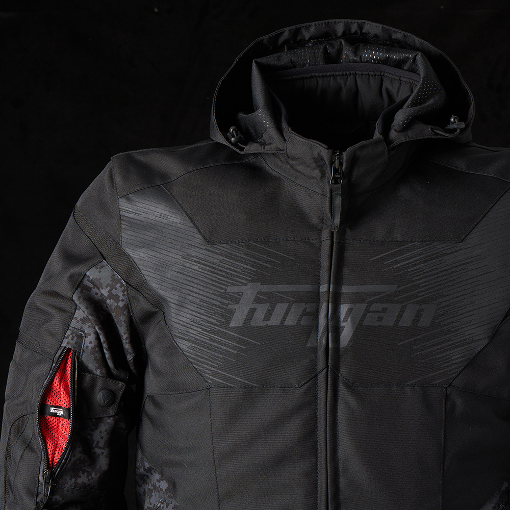 Furygan - Blouson Shard Noir / Gris