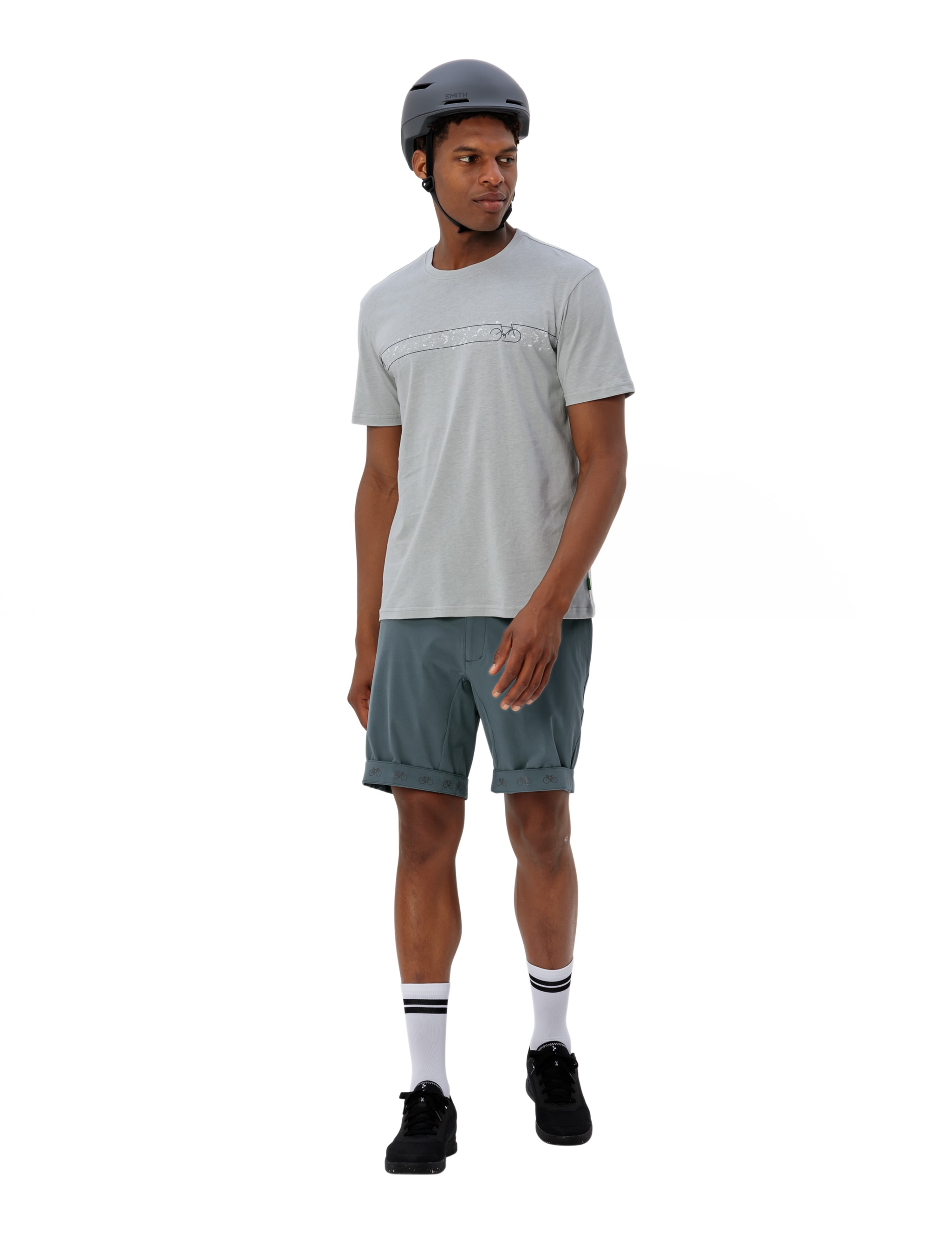 VAUDE Funktionsshirt »MEN'S CYCLIST T-SHIRT V«, Fahrradshirt mit Print