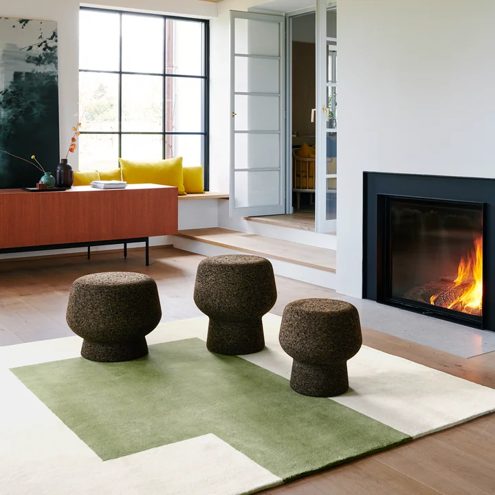 ClassiCon - Corker Hocker, Ø 47 x H 48 cm, braun