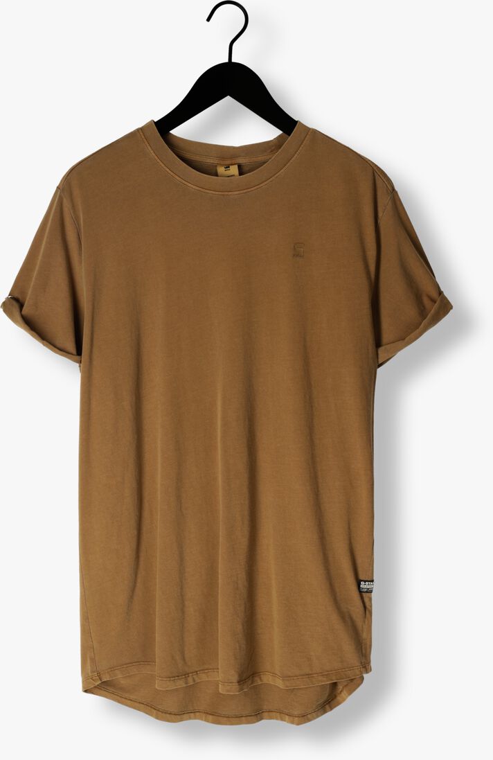G-STAR RAW camel g-star raw t-shirt lash r t s/s