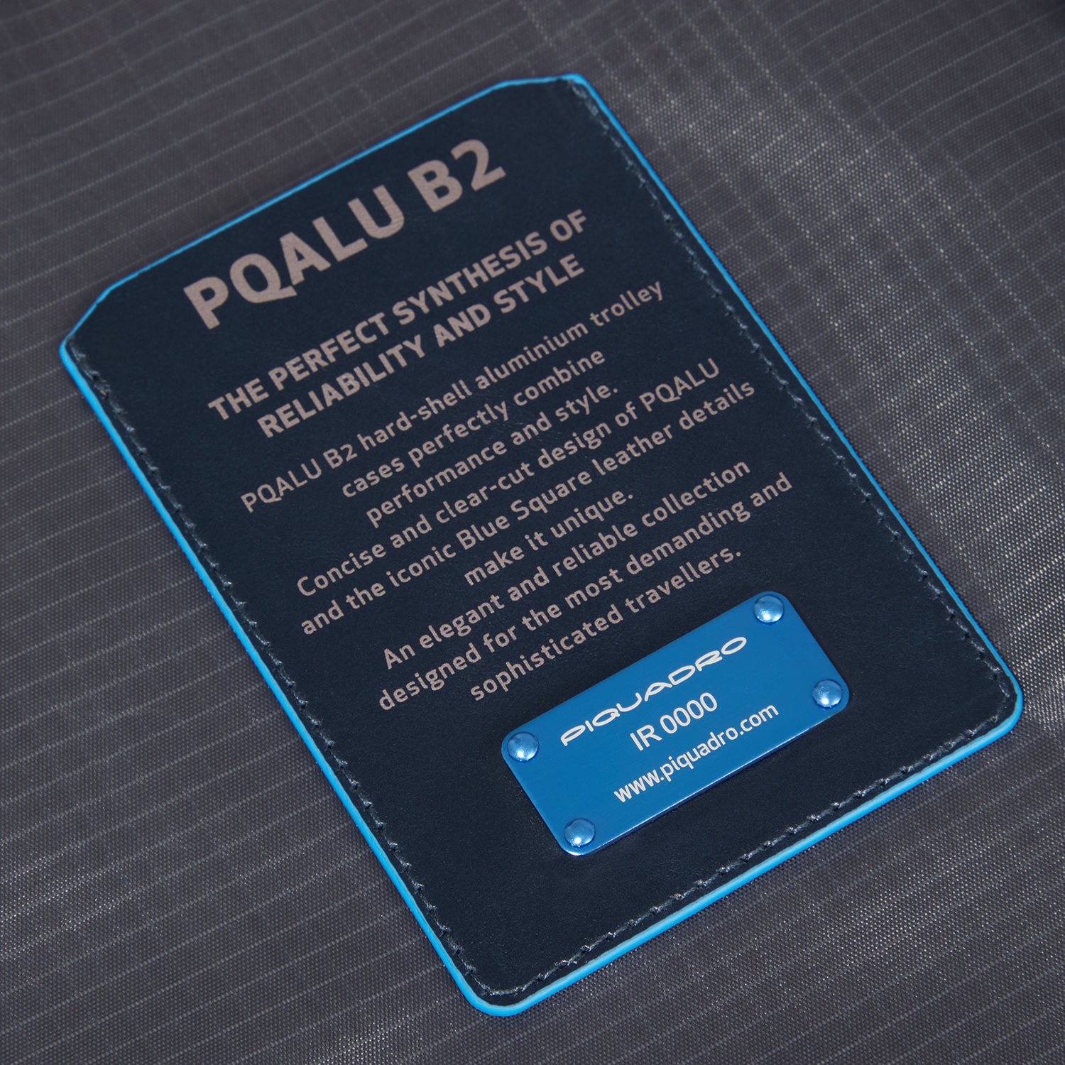 Piquadro ALU-B2 Cabin Trolley 55 blue