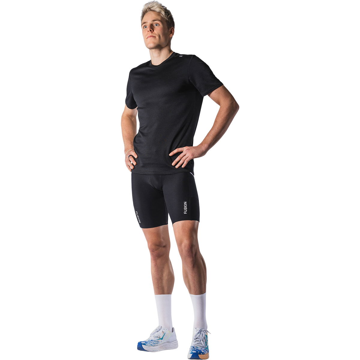 FUSION Technical Merino 150 Løbe T-shirt Herre
