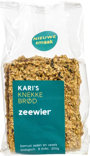 Kari’s Crackers Knekkebrød Zeewier (200 gr)