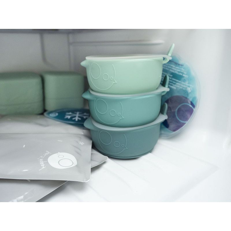 Lot de 3 bols à portions B.BOX Vert