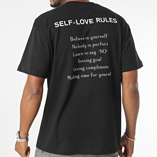 Tee Shirt Oversize Large Noir