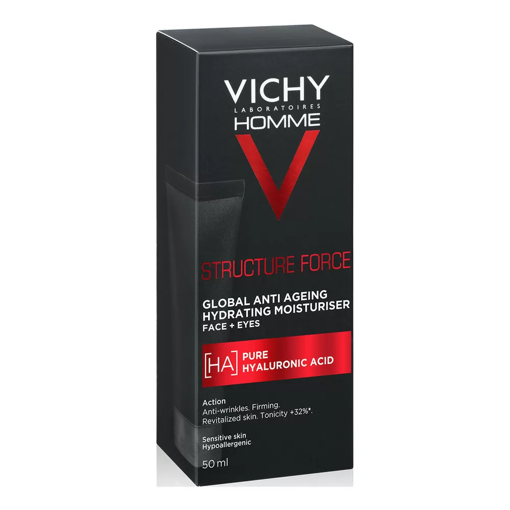 Vichy Homme Structure Force Anti-Age Moisturiser - 50 ml.