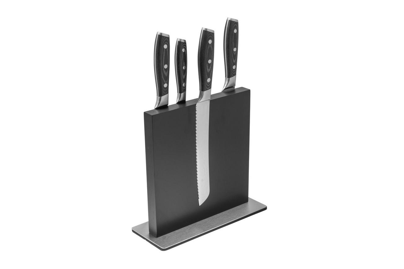 Eden Classic Damast 2030-S09, 5-delige messenset met magnetisch messenblok