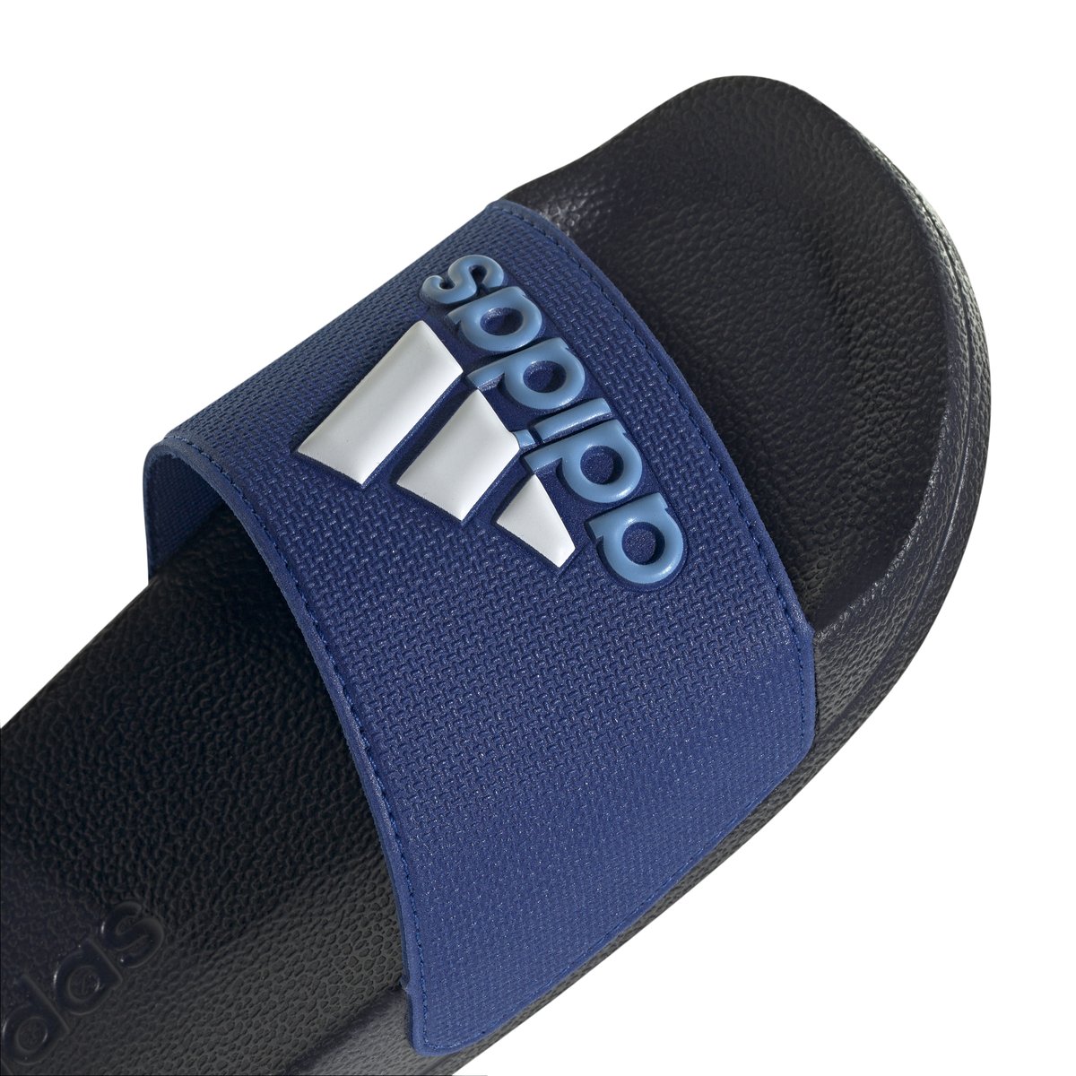 Facile à mettre-Adilettes-jb-Sandales athlétiques à glissière - Talon plat - Bleu