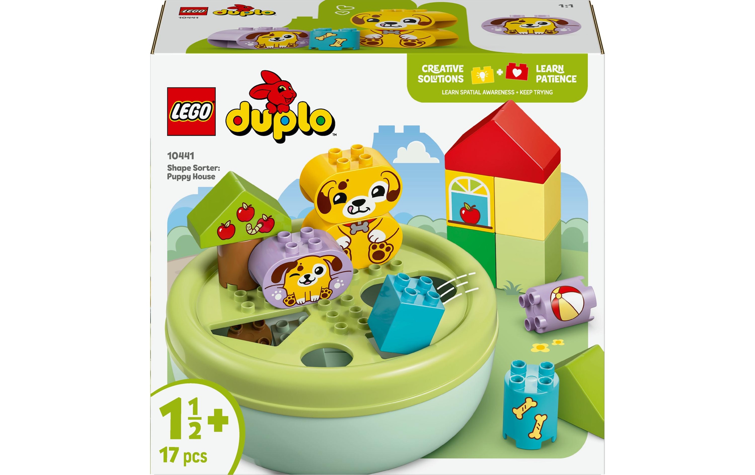 LEGO® Spielbausteine »DUPLO® Formsortierer: Welpenhaus 10441«