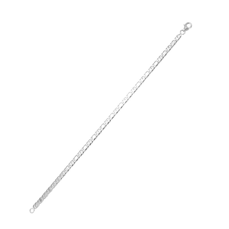 Bracelet Homme - Argent 925 - Longueur : 18 cm