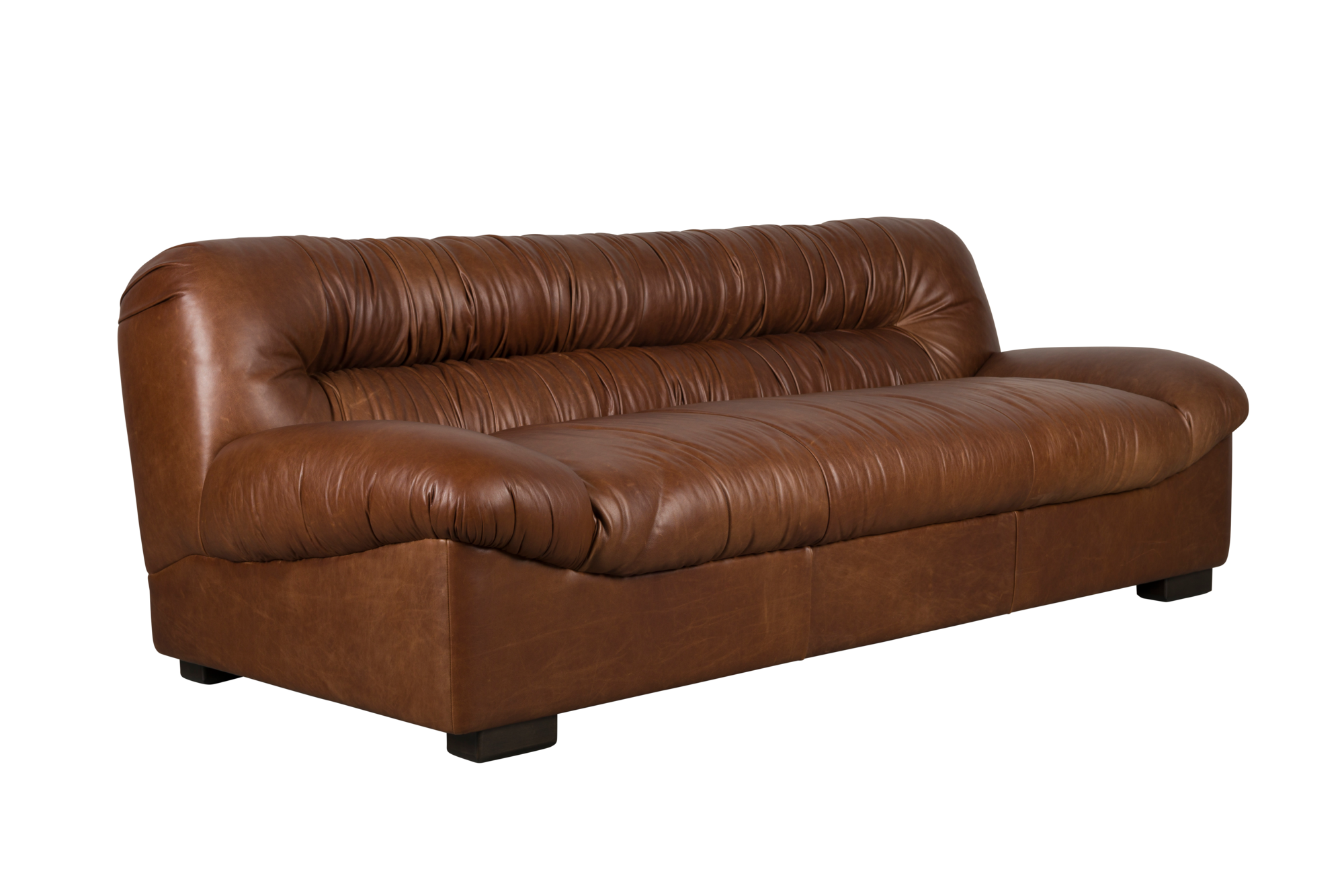 Sofa Douglas Wax Leather Cognac