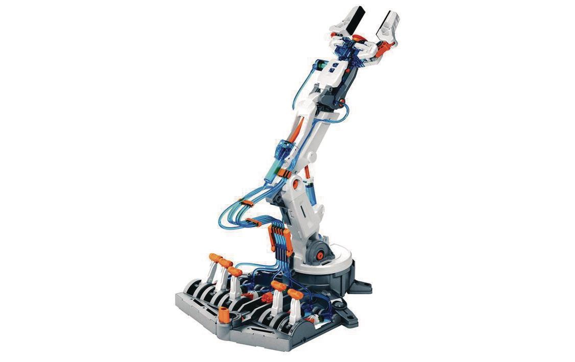 Roboterarm hydraulisch BausatzIdeal für den Einstieg in die Welt der Hydraulik