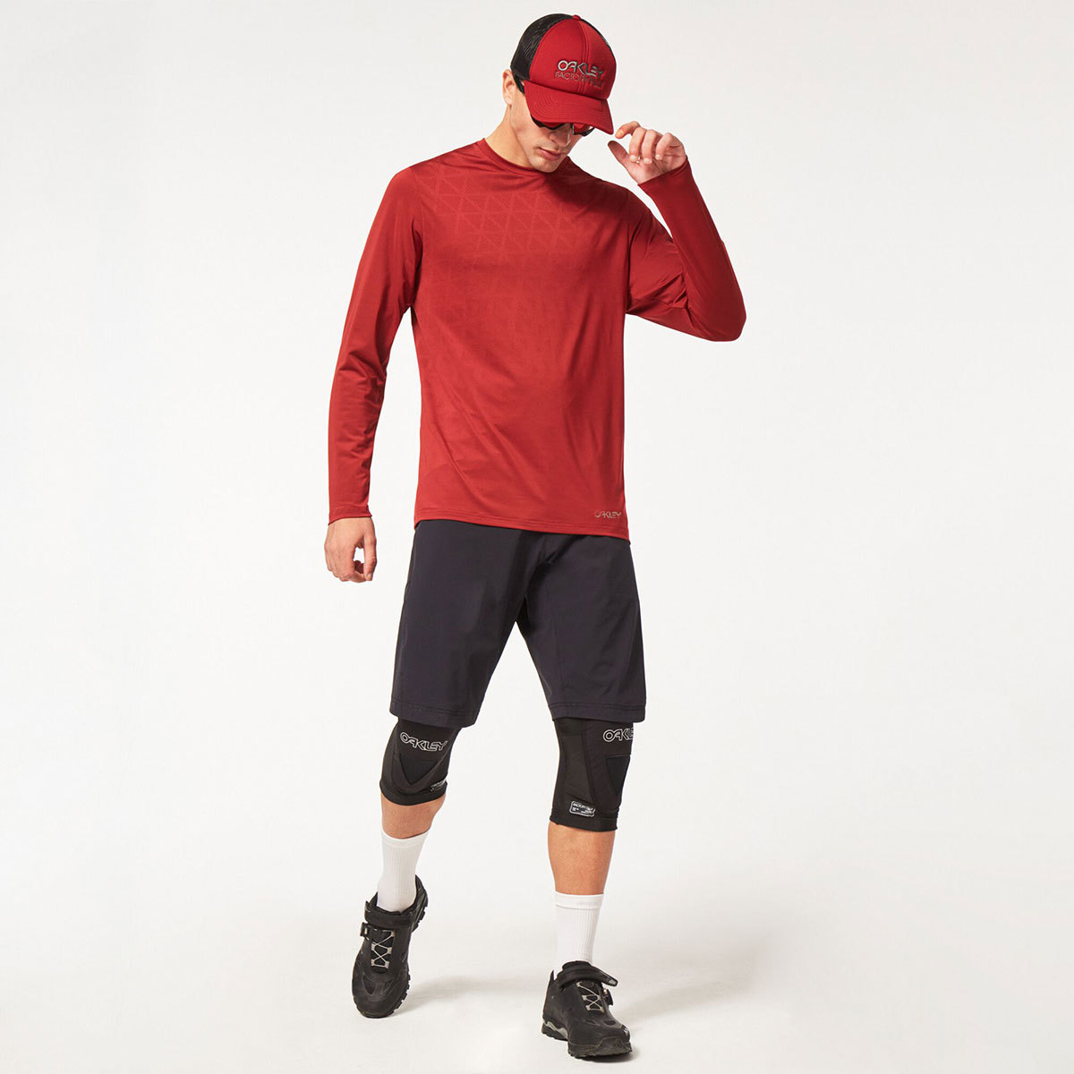 Oakley Drop In MTB Fietsbroek Kort Zwart Heren