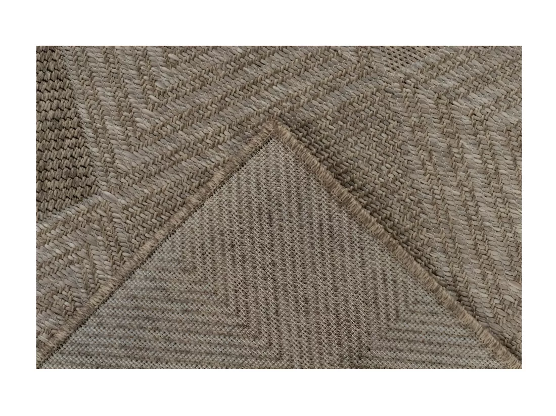 Tapis 290x200cm, design C403A coloris naturel - Confort et élégance pour votre intérieur