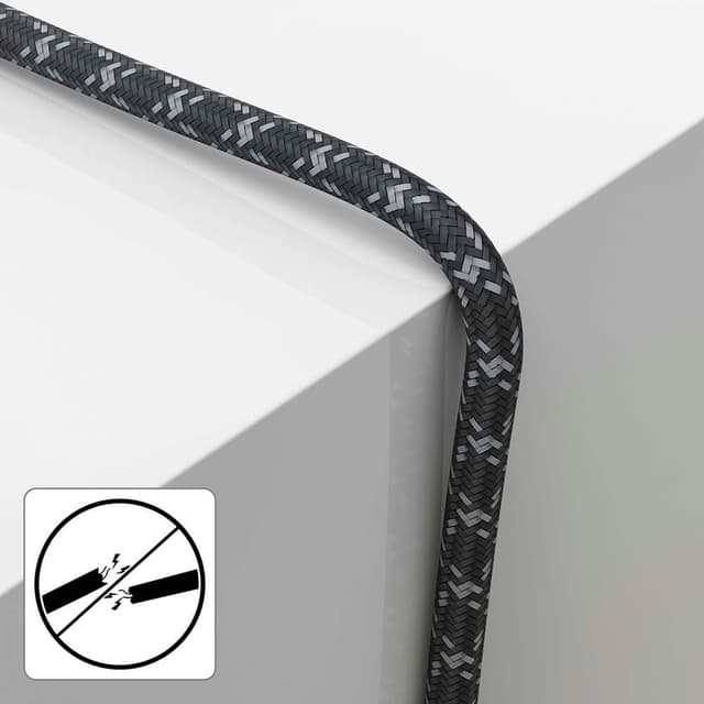 Hama 120 dB antennekabel (sort/gråt, 10 m)