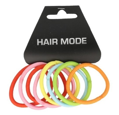 Hair Mode Endless Haarelastiek Mix 8 Stuks