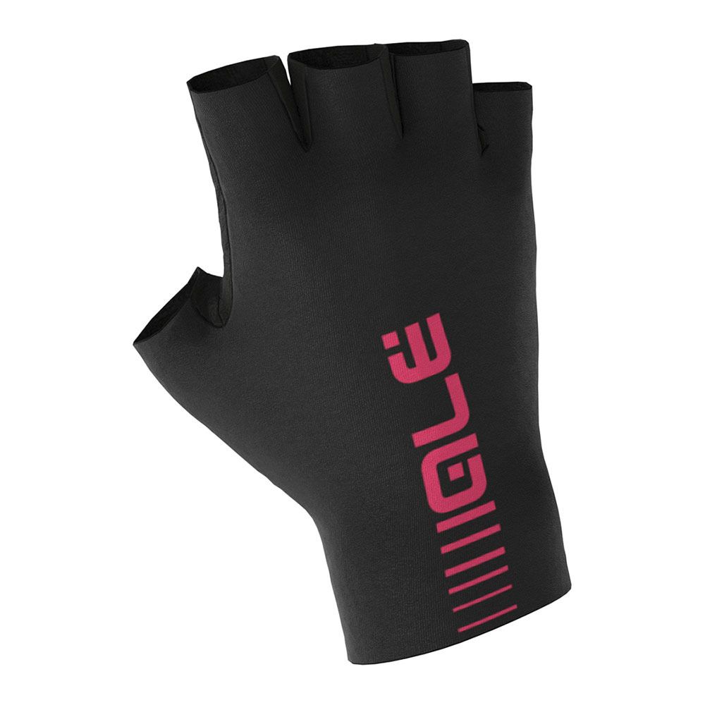 Ale SUNSELECT - Mitaines black/fluo pink
