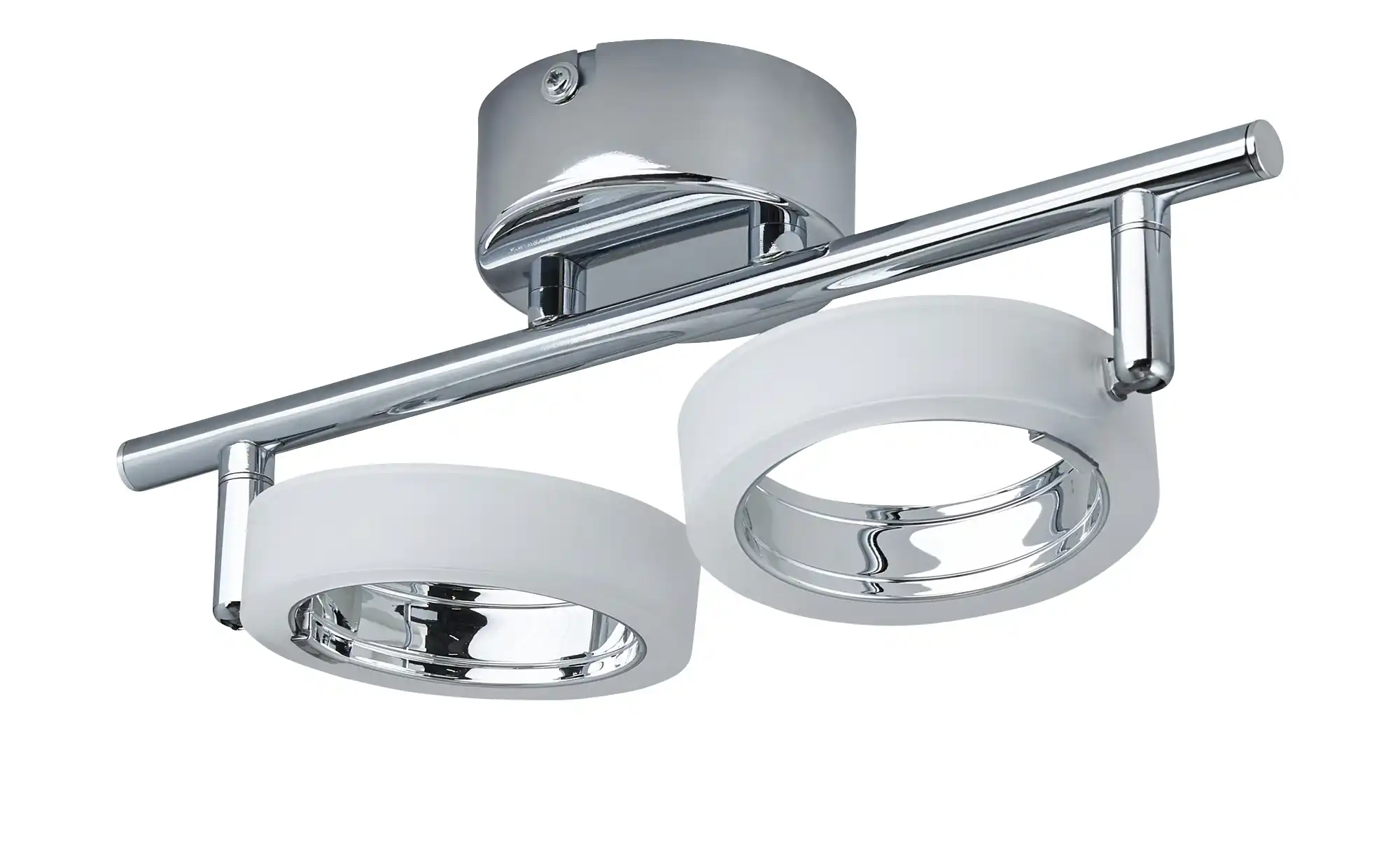 KHG LED-Deckenstrahler, 2-flammig, Acrylringe